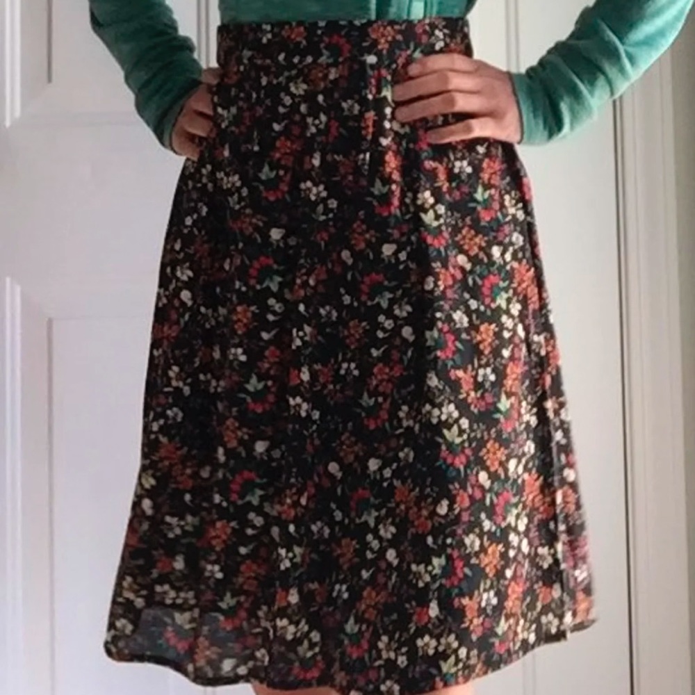 Floral skirt